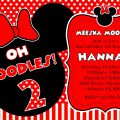 Minnie Mouse Free Printable Invitation