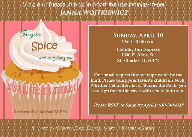 Nice Baby Shower Invitation