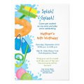 Printable Pool Party Birthday Invitation