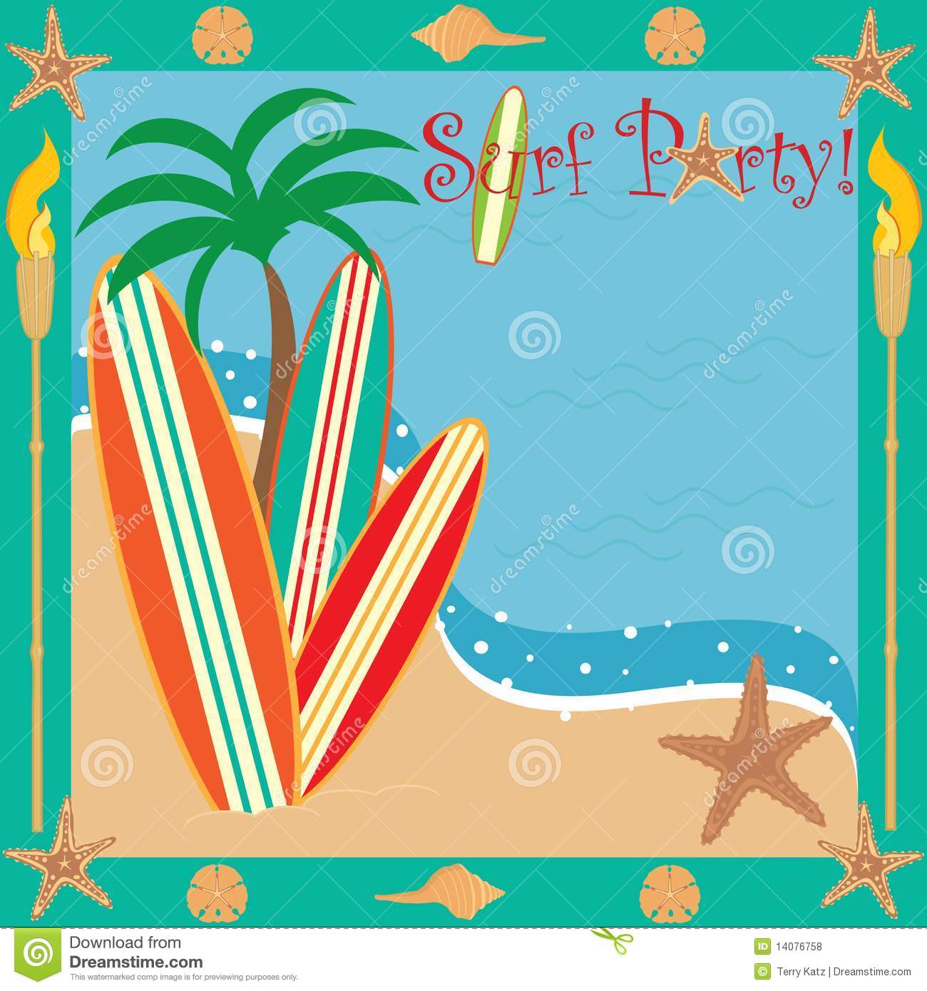 Pool Party Download Invitation