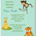 Free Printable Leopard Baby Shower Invitation