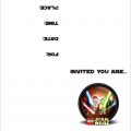 Printable Birthday Invitation Star Wars Printable Invitation