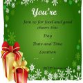 Printable Invitation For Parties