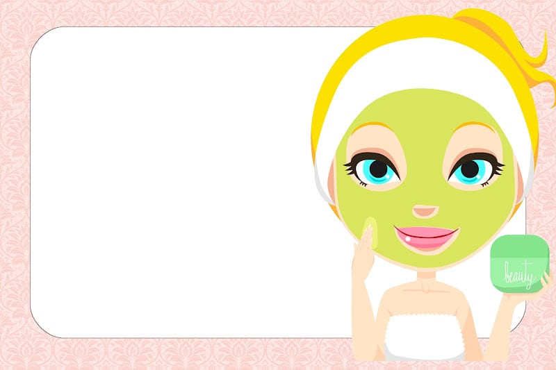 Spa Party Invitation Free Printable