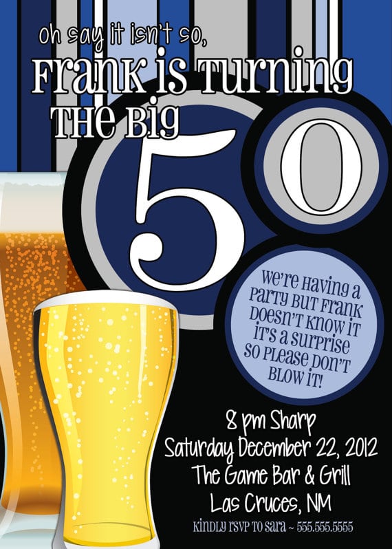 Surprise 50th Birthday Party Invitations Uk Surprise 50th Birthday Party Invitations Uk