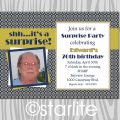 Surprise Birthday Party Invitation Template