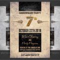 Template For Anniversary Invitation
