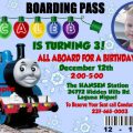 Train Invitation Template