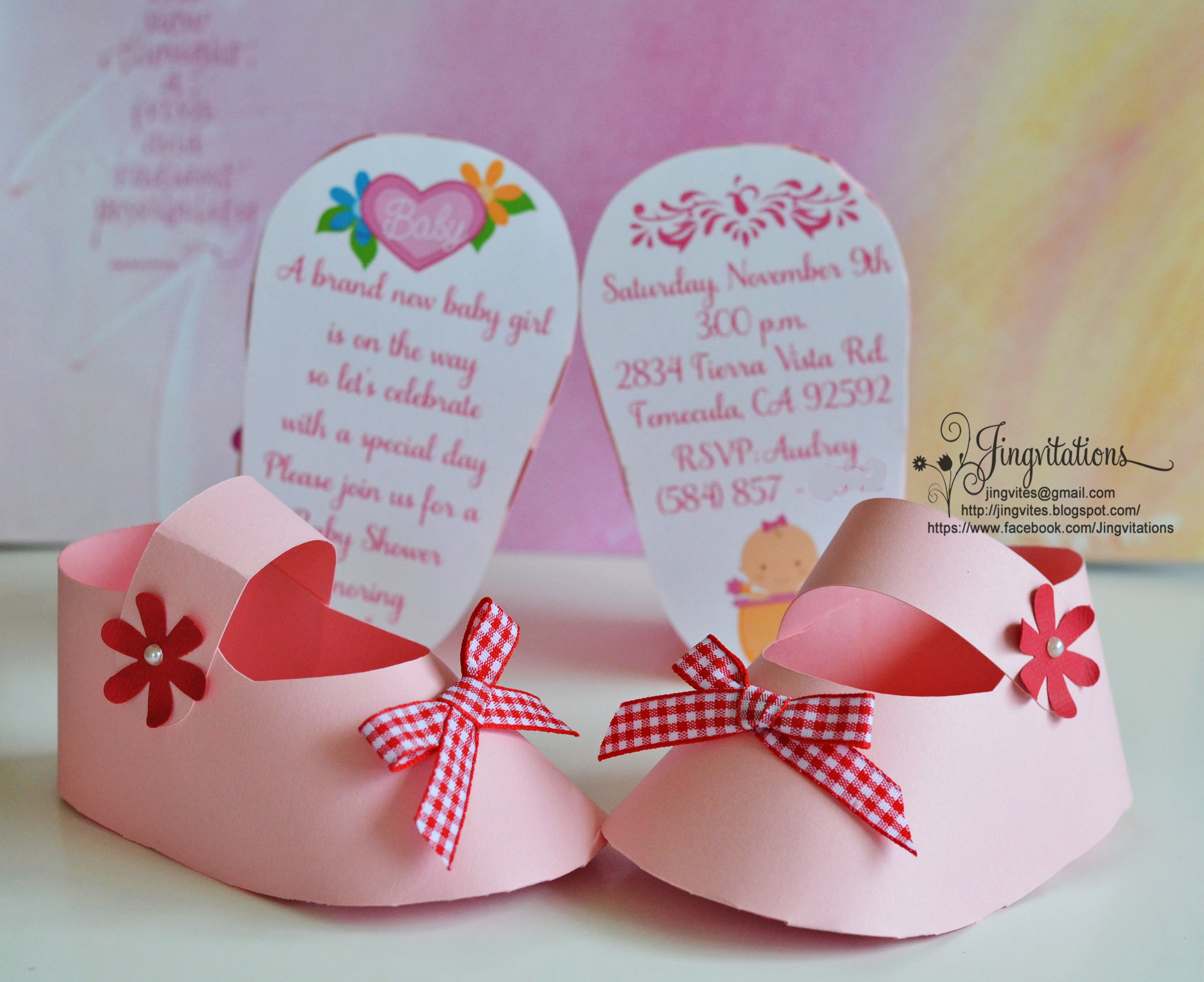Tinkerbell Unique Baby Shower Invitations