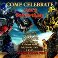 Transformer Party Invitation Free