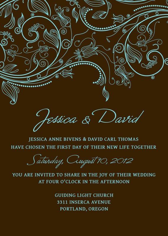 Wedding Invitation Design Templates Photoshop