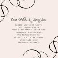 Wedding Reception Invitation Template Free Download