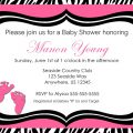Zebra Print Invitation