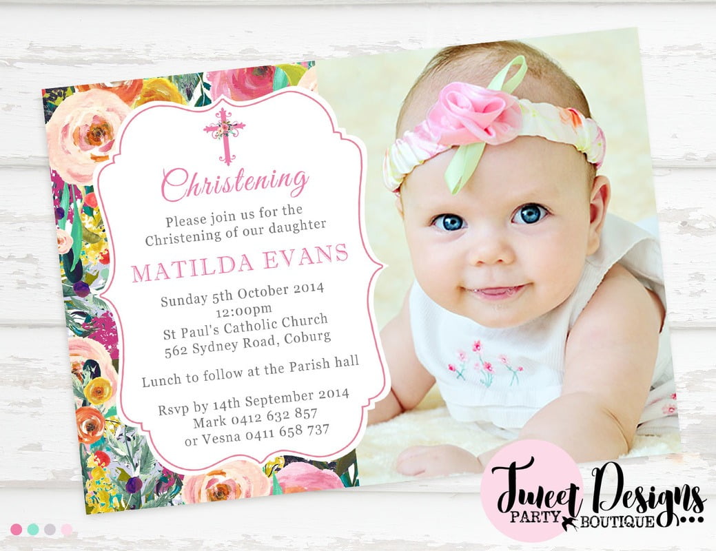 Christening & Baptism Invitations