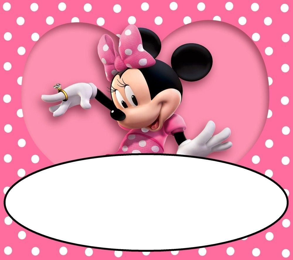 Use Our Printable Minnie Mouse Invitation Templates To Make Your