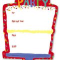 Blank Birthday Party Invitation Template