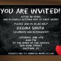 Free Retirement Party Invitation Template For Word