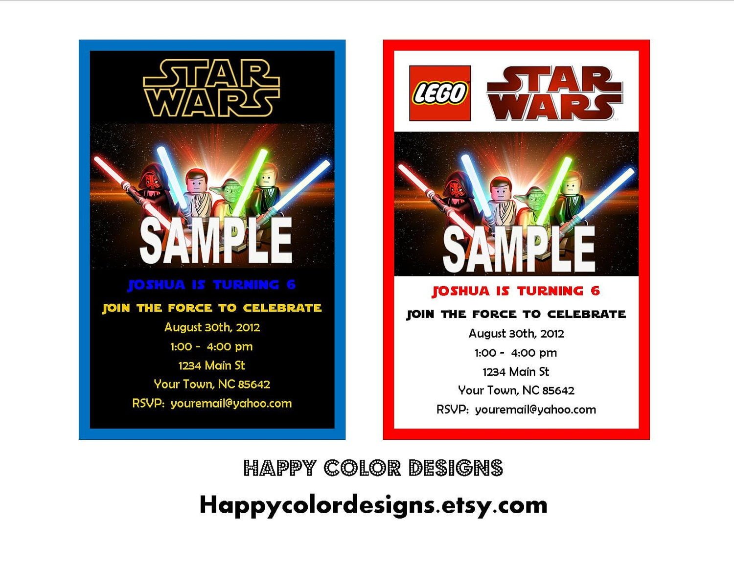 Lego Star Wars Birthday Invitations Template Best Collection Card