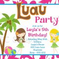Free Luau Invitation Emails