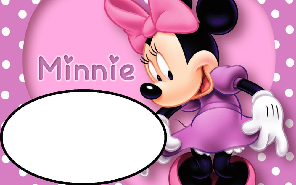 Minnie Mouse Birthday Party Invitations Minnie Mouse Birthday