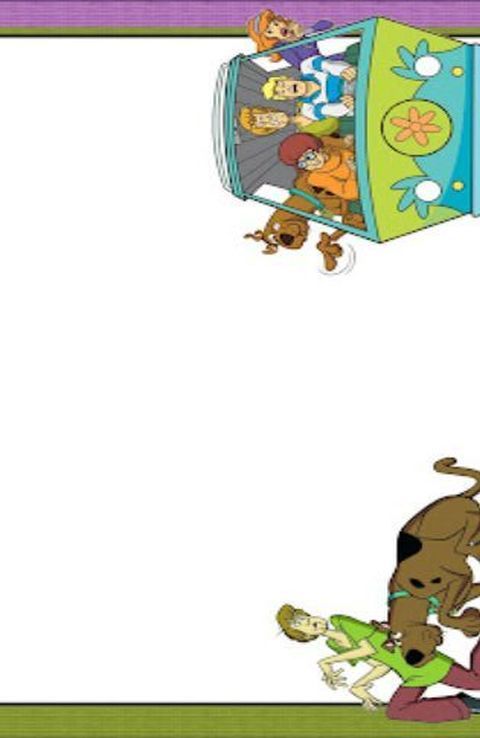 Scooby Doo Th Birthday Invitations Simple Free Scooby Doo