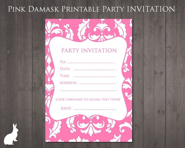 Invitation Template  13th Birthday Party Invitations Templates