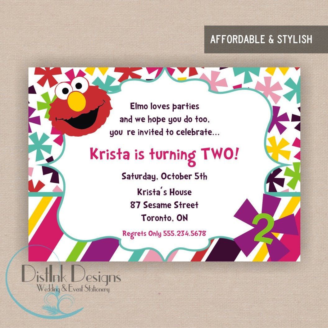 Birthday Invitation Wording For 2 Year Old