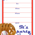 Free Birthday Softball Invitations Printable Templates