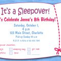 Free Printable Sleepover Invitations For Teens