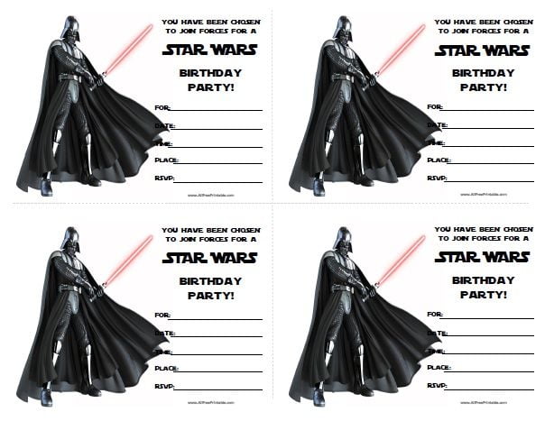 Star Wars Free Printable Invitatio Nice Free Star Wars Printable