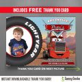 Car Theme Invitation Cards