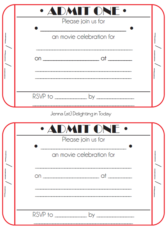 Printable Baseball Ticket Invitation Unique Ticket Invitation