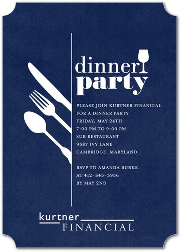 Dinner Invite Templates Dinner Invite Templates