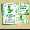 Free Dinosaur Birthday Party Invitation To Download