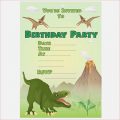 Free Printable Dinosaur Birthday Invitation Template Free