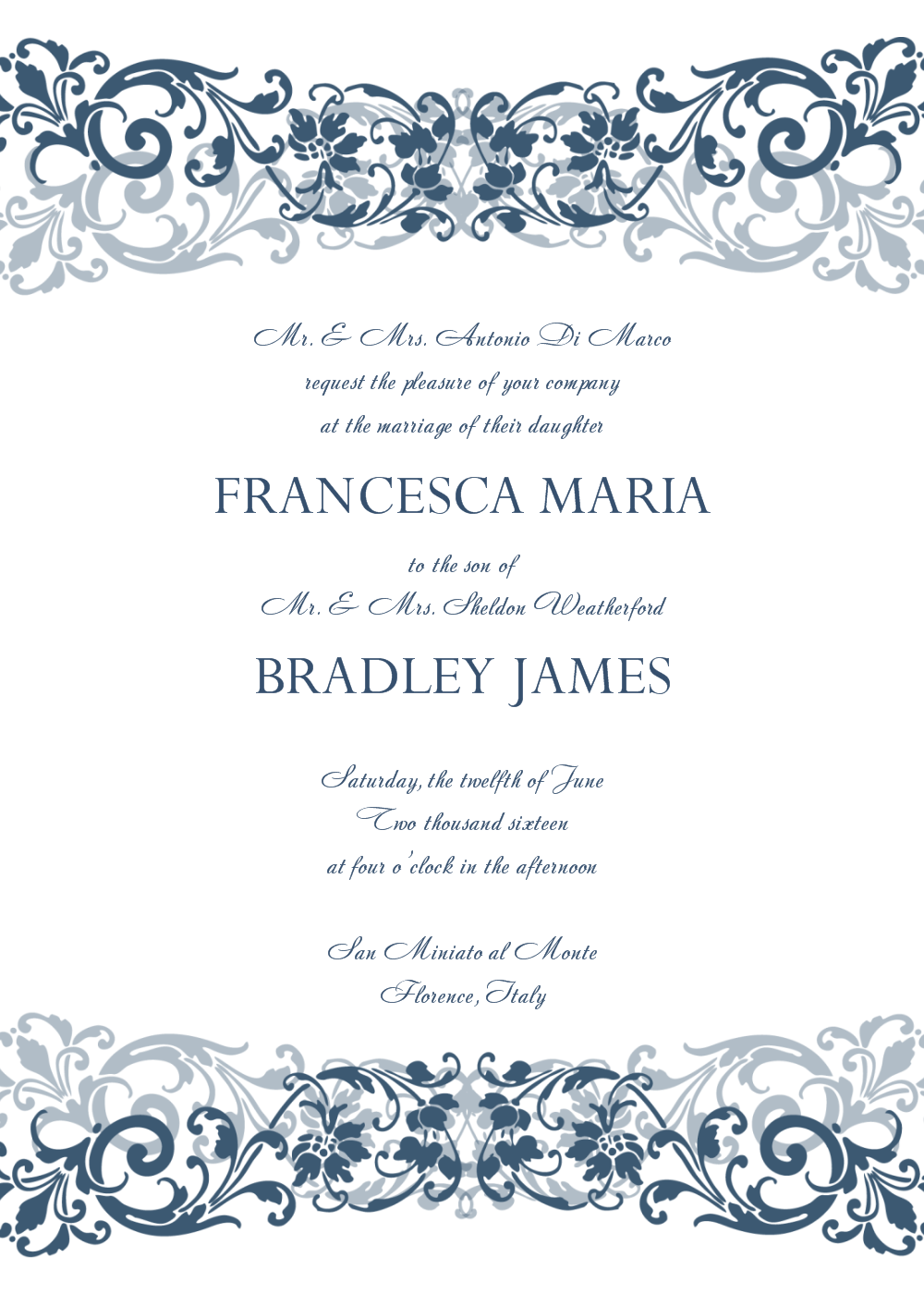 30+ Free Wedding Invitations Templates