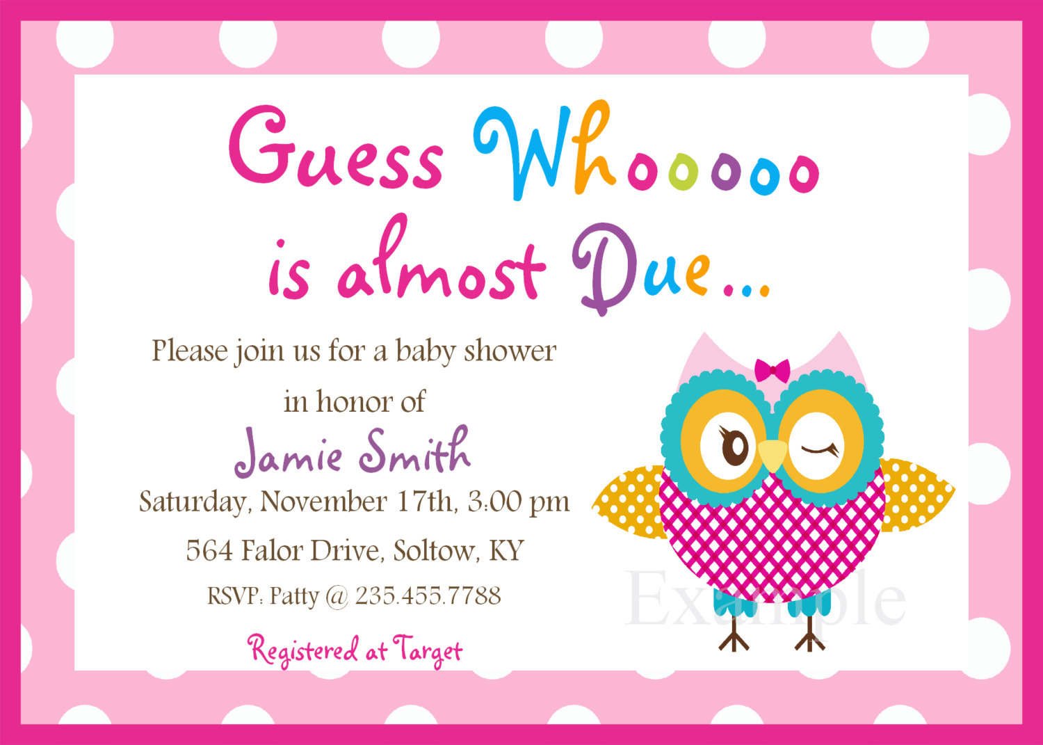 Baby Shower Flyer Templates Free