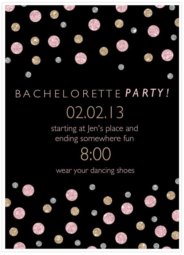 Free Bachelorette Party Invitations Free Bachelorette Party