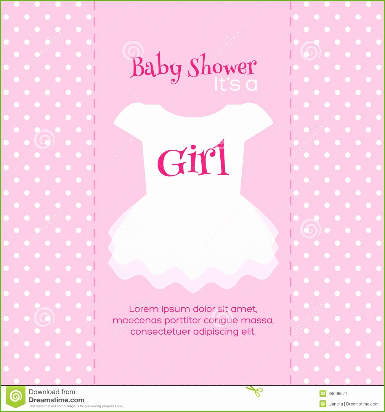 Free Editable Baby Shower Invitation Templates Pleasant Girl