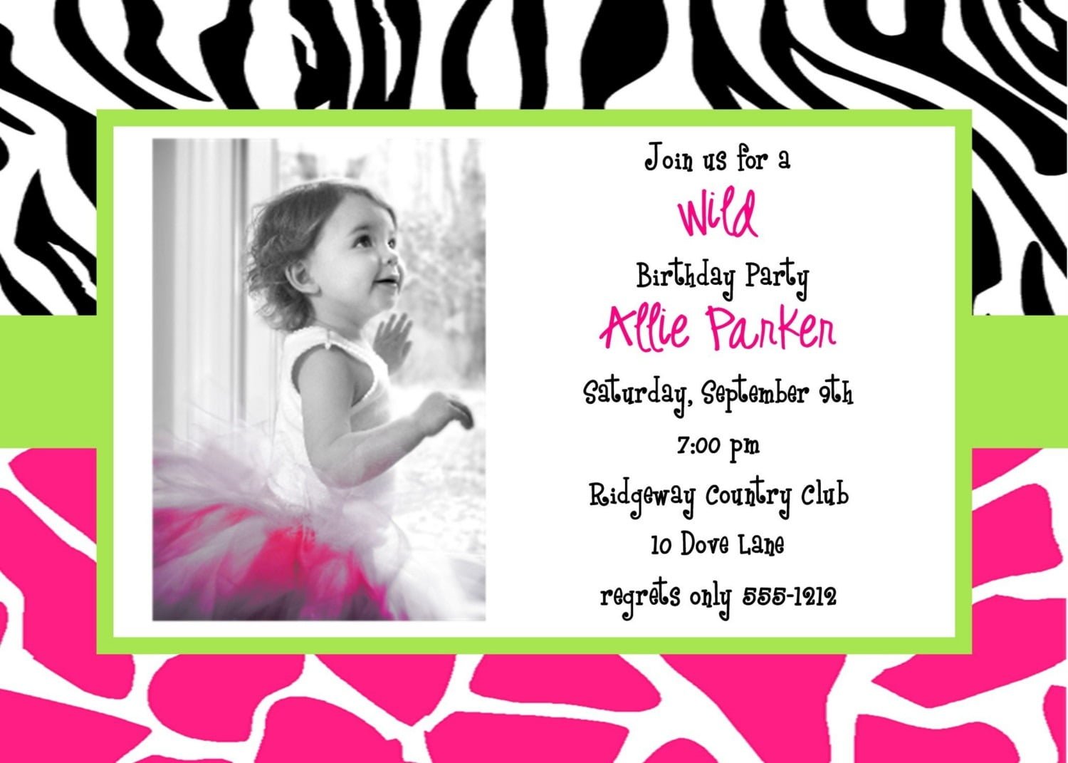 Free Printable Birthday Invitations Templates For Kids