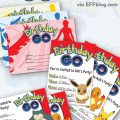 Pokemon Birthday Invitation Free Printable