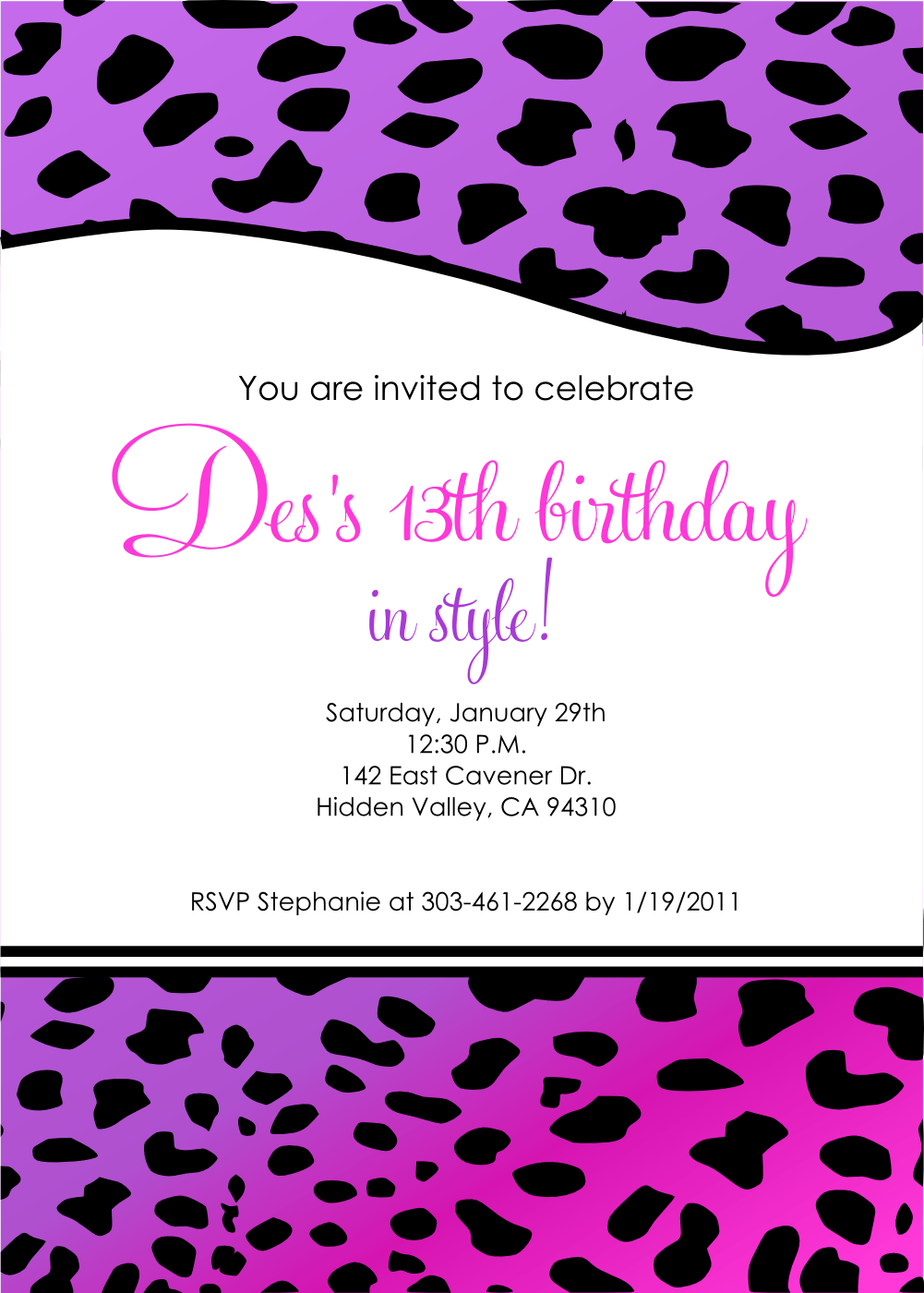 Free Printable Th Birthday Inspirational Girls 13th Birthday
