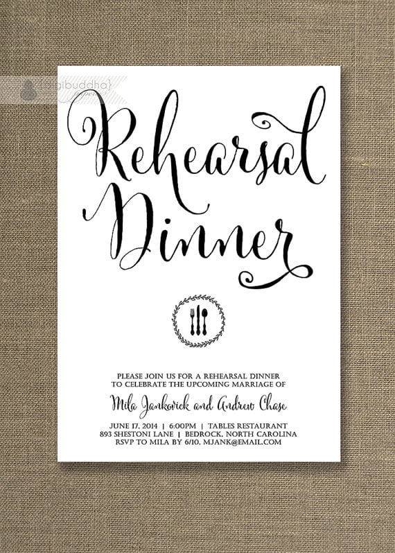 40 Dinner Invitation Templates Free Sample Example Format