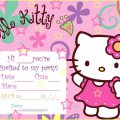 Free Printable Hello Kitty Invitation Birthday