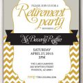 Retirement Invitation Samples For Word Document