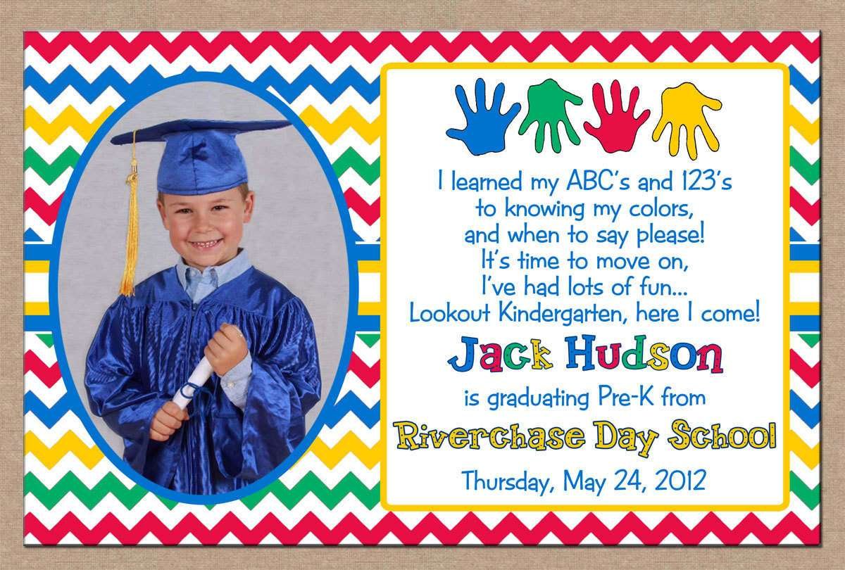 Free Preschool Graduation Invitation Template