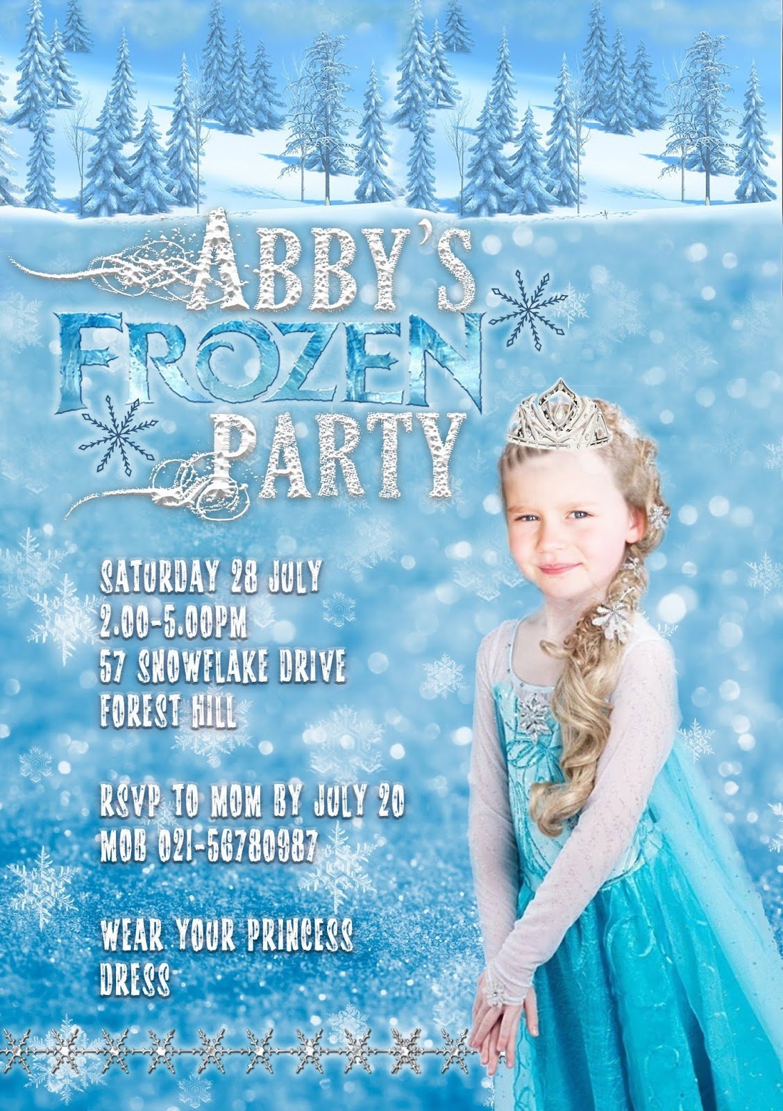 Lovely Personalized Frozen Invitations 87 On Hd Image Picture
