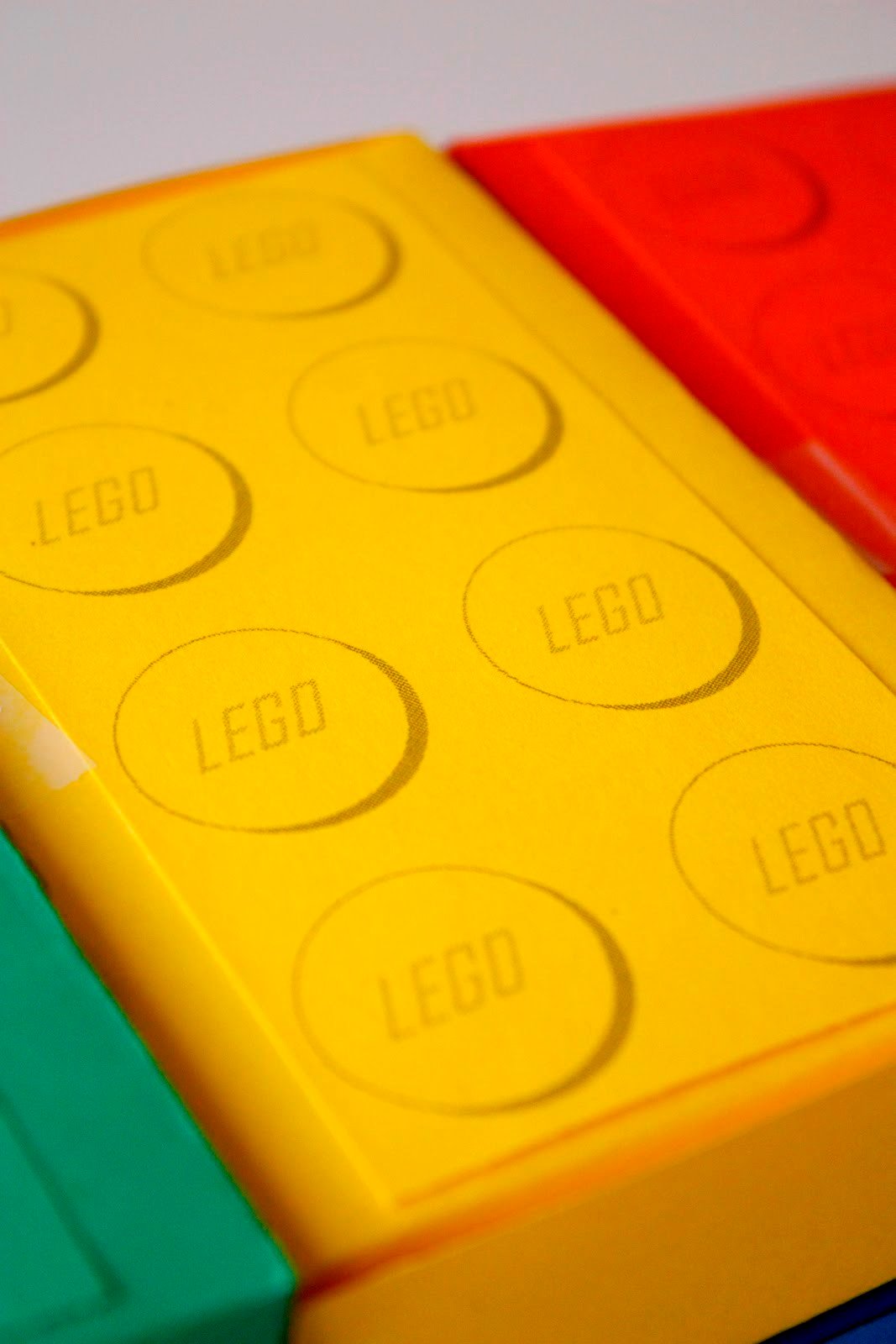 Lego Brick Favor Boxes And Free Printables