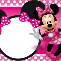 Minnie Mouse Invitation Card Template