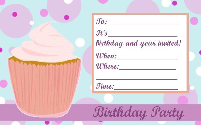 15 Birthday Party Invitation Template  Bubble Birthday Party